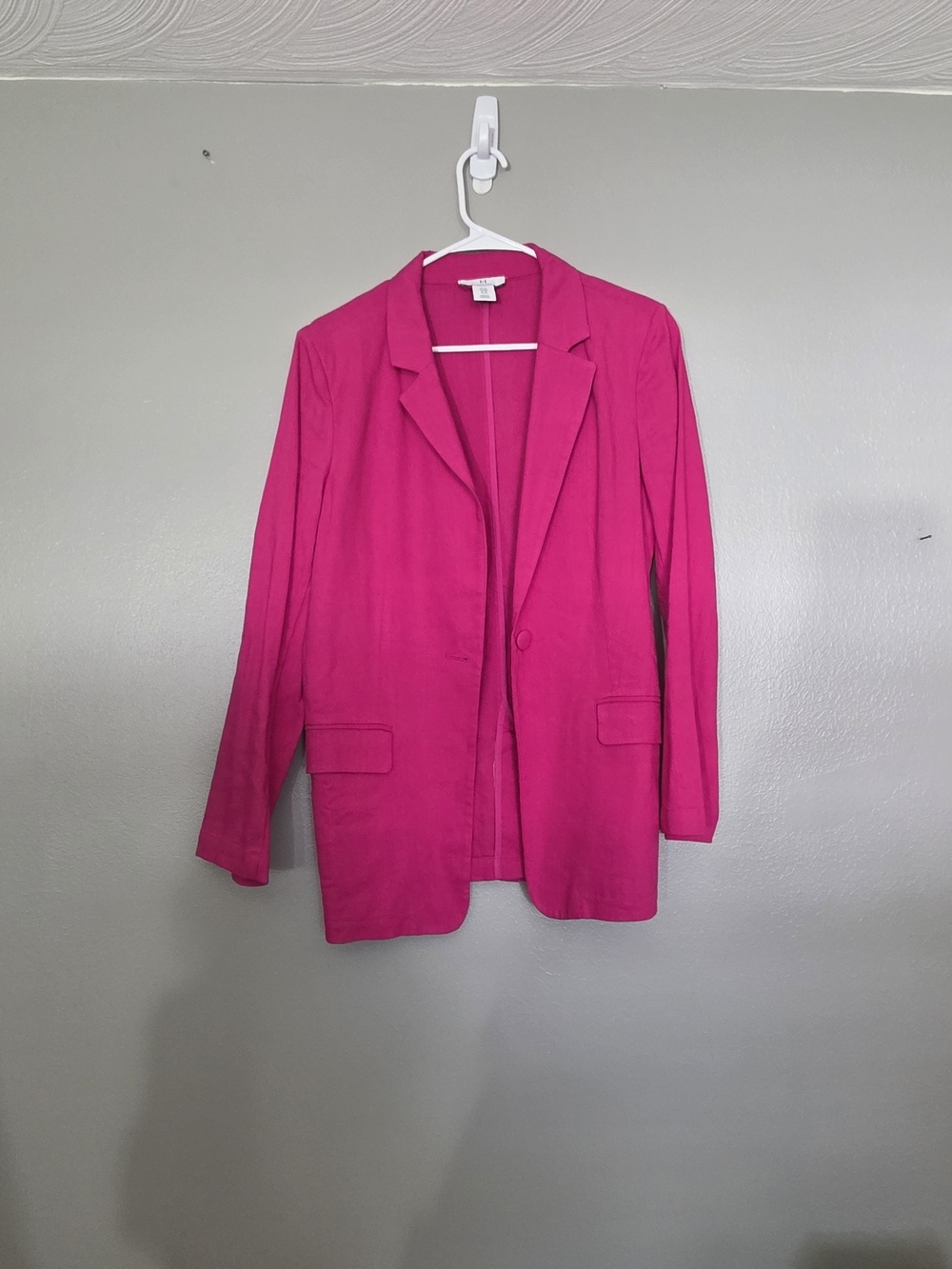 Halston Heritage Hot Pink Blazer Jacket